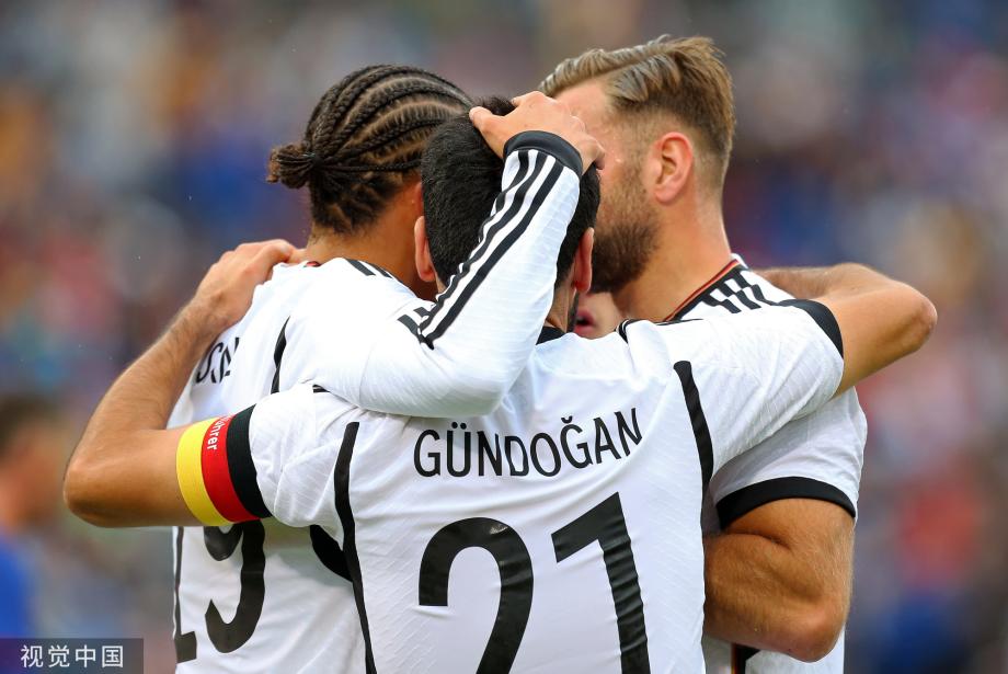 友谊赛-菲尔克鲁格传射建功 德国3-1逆转战胜美国